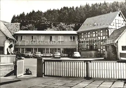 Hessles Naherholungszentrum Nuessleshof Ferienobjekt VEB Sportgeraete Schmalkalden Kat. Hessles