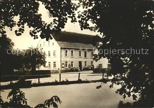 Ochsensaal Gasthof Froehlich FDGB Vertragshaus Kat. Dahlen Sachsen