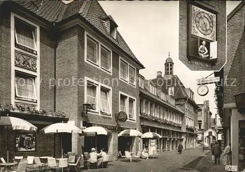 Duesseldorf Schneider Wibbel Gasse Strassencafe Kat. Duesseldorf