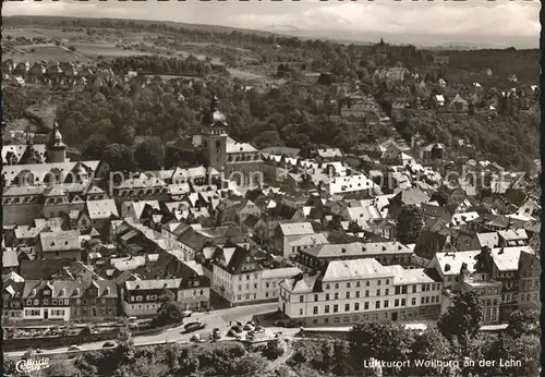 Weilburg Fliegeraufnahme Kat. Weilburg Lahn