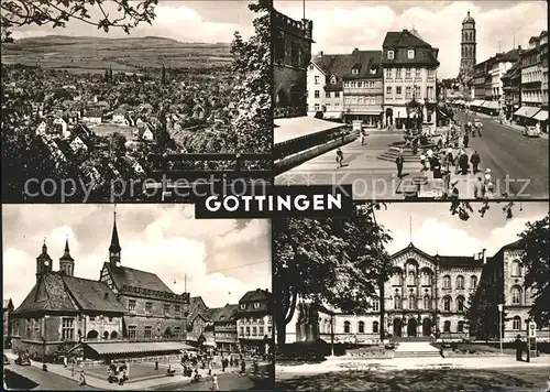 Goettingen Niedersachsen Rathaus Auditorium Weenderstrasse Kat. Goettingen