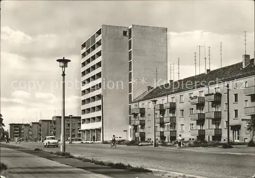 Weissenfels Saale Merseburger Strasse Hochhaus Kat. Weissenfels