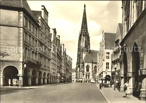 Muenster Westfalen Prinzipalmarkt Kat. Muenster