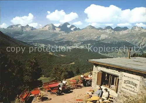 Pontresina Unterer Schafberg Oberengadin Kat. Pontresina