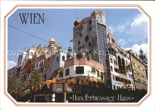 Wien Hundertwasserhaus  Kat. Wien