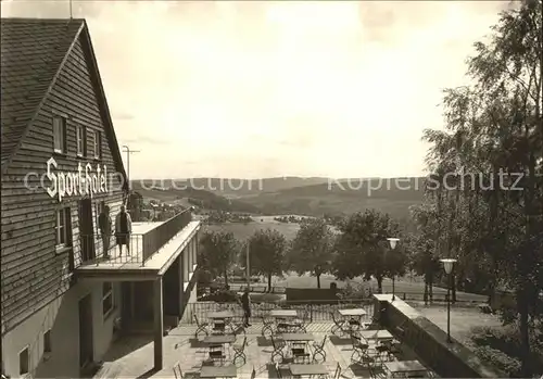 Klingenthal Vogtland HO Sporthotel Waldgut Kat. Klingenthal Sachsen