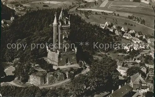 Dillenburg Wilhelmsturm Luftkurort Fliegeraufnahme Kat. Dillenburg