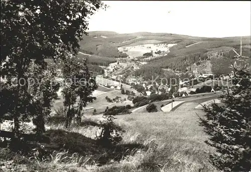 Breitenbrunn Erzgebirge Panorama Kat. Breitenbrunn Erzgebirge