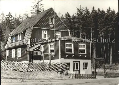 Hasselfelde Erholungsheim Tannenwald Kat. Hasselfelde