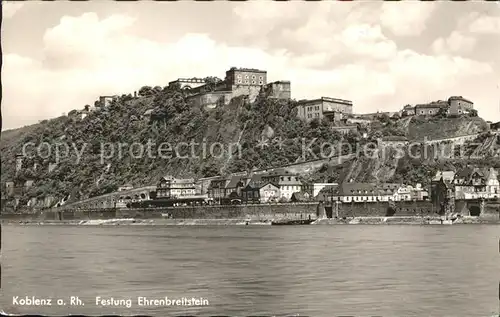 Koblenz Rhein Festung Ehrenbreitstein Kat. Koblenz