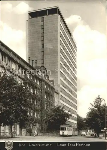 Jena Neues Zeiss Hochhaus Universitaetsstadt Kat. Jena