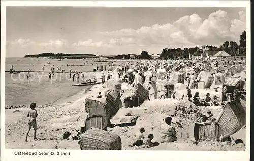 Groemitz Ostseebad Strandpartie /  /