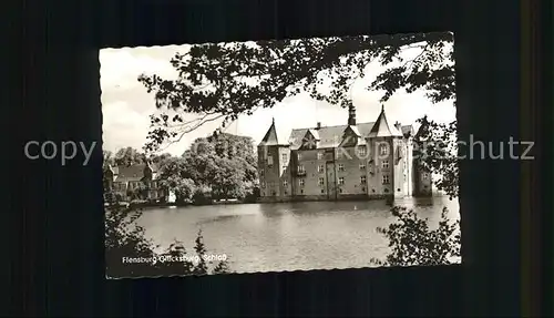 Gluecksburg Ostseebad Schloss Kat. Gluecksburg (Ostsee)