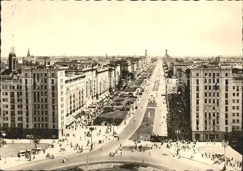 Berlin Stalinallee Kat. Berlin