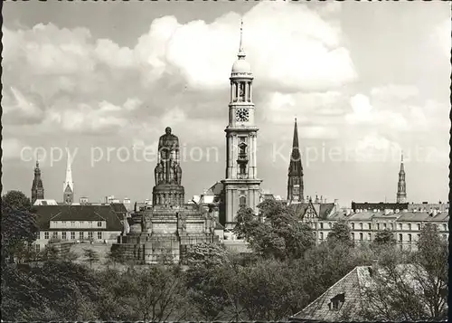 Hamburg Tuerme der Stadt Kat. Hamburg