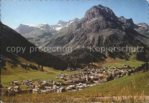 Lech Vorarlberg Panorama Kat. Lech