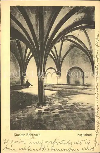 Eltville Rhein Kloster Eberbach Kapitelsaal Kat. Eltville am Rhein