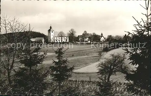 Neunkirchen Odenwald Evangelische Pfarrkirche Jugendheim Kat. Modautal