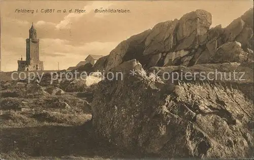 Feldberg Taunus Brunhildisfelsen Kat. Schmitten