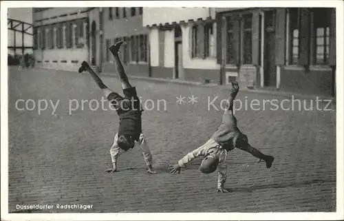 Duesseldorf Radschlaeger Kinder  Kat. Duesseldorf