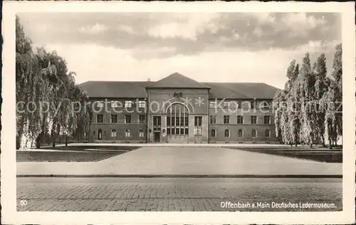 Offenbach Main Deutsches Ledermuseum Kat. Offenbach am Main