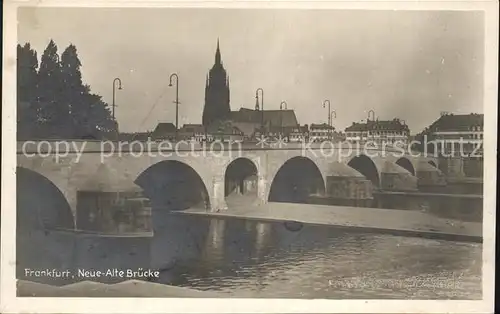 Frankfurt Main Neue Alte Bruecke Kat. Frankfurt am Main