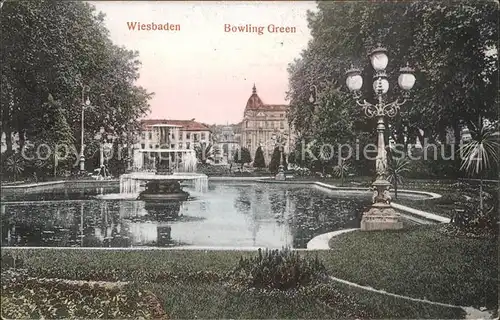 Wiesbaden Bowling Green Kat. Wiesbaden