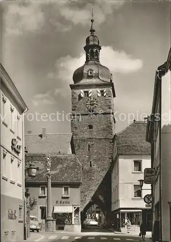 Buchen Odenwald Stadtturm Kat. Buchen (Odenwald)