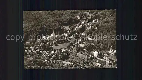 Schlangenbad Taunus Fliegeraufnahme Kat. Schlangenbad