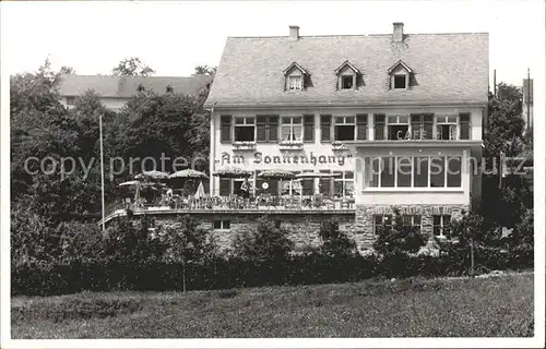 Espenschied Gasthaus Pension am Sonnenhang Kat. Lorch