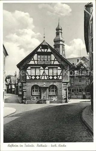 Hofheim Taunus Rathaus Kat. Hofheim am Taunus