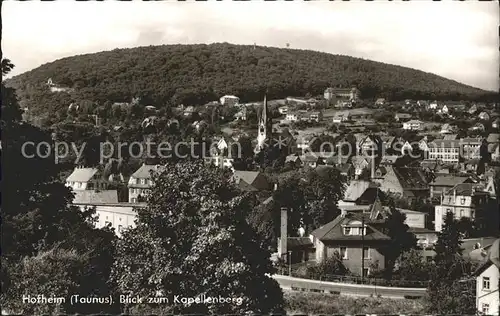 Hofheim Taunus mit Kapellenberg Kat. Hofheim am Taunus