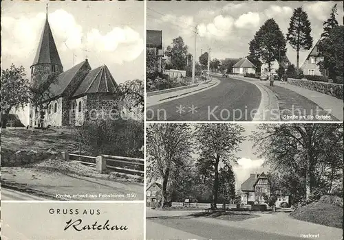 Ratekau Pastorat Kirche Kat. Ratekau