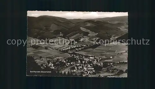 Saalhausen Sauerland Fliegeraufnahme Kat. Lennestadt