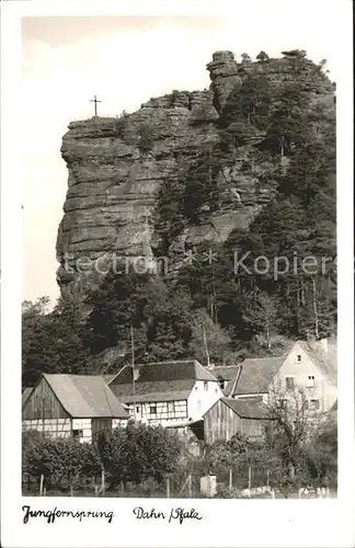 Dahn Jungfernsprung Felsen Kat. Dahn