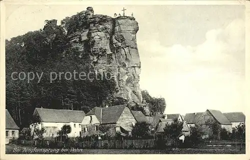 Dahn Jungfernsprung Felsen Kat. Dahn