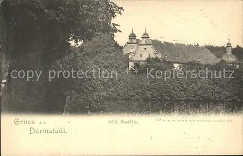 Darmstadt Schloss Kranichstein Kat. Darmstadt