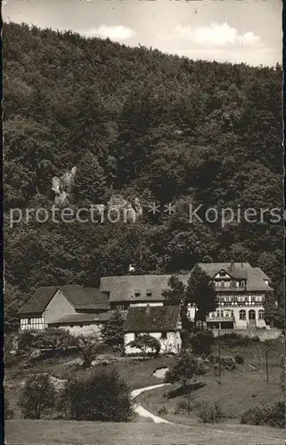 Reichelsheim Odenwald Gasthaus Pension Ruine Rodenstein Kat. Reichelsheim (Odenwald)