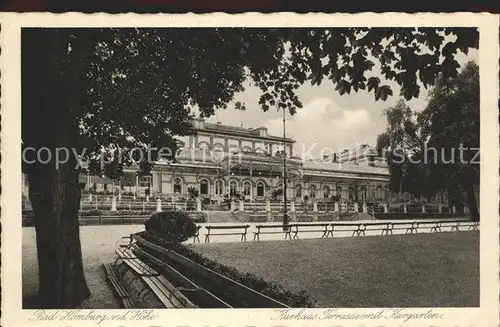 Bad Homburg Kurhaus Kurgarten Kat. Bad Homburg v.d. Hoehe