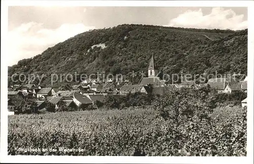 Koenigsbach Weinstrasse Ortsansicht Kat. Neustadt an der Weinstr.