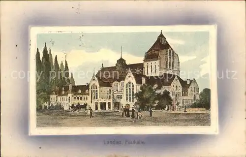 Landau Pfalz Festhalle Kat. Landau in der Pfalz