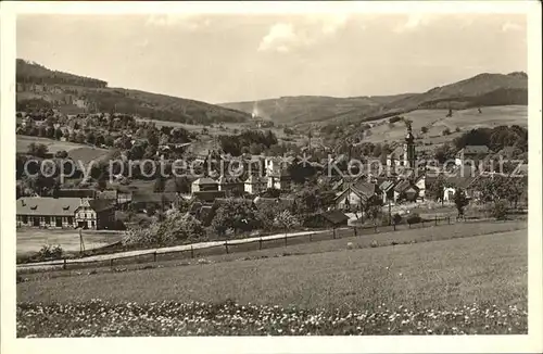 Gersfeld Rhoen Panorama Kat. Gersfeld (Rhoen)