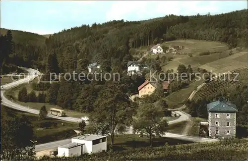 Bischofsgruen Partie im Maintal mit Glasermuehle Kat. Bischofsgruen