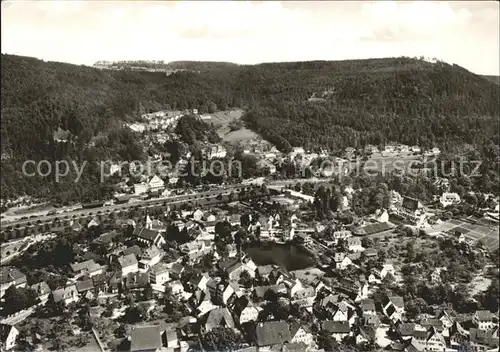 Bad Liebenzell Fliegeraufnahme Kat. Bad Liebenzell