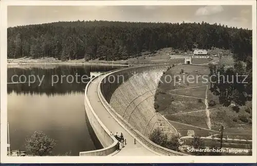 Forbach Baden Schwarzenbach Talsperre Kat. Forbach