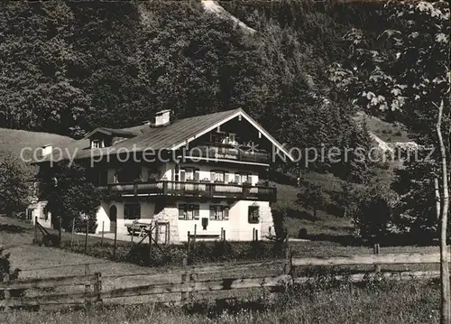 Strub Haus Falleck Kat. Bischofswiesen