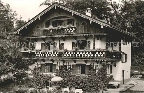 Koenigsee Berchtesgaden Haus Tannenheim Kat. Berchtesgaden