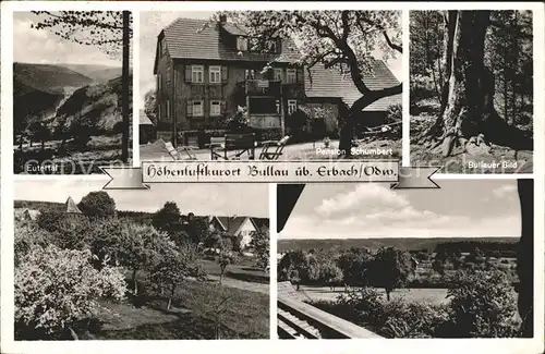 Bullau Eutertal Pension Schumbert Bullauer Bild Kat. Erbach