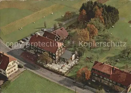 Dobel Schwarzwald Hotel Funk Fliegeraufnahme Kat. Dobel