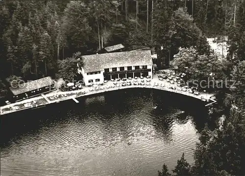 Grossdingharting Fliegeraufnahme Gasthaus Deininger Weiher Kat. Strasslach Dingharting